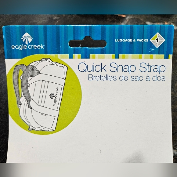 EAGLE CREEK Quick Snap Strap convert to backpack No Matter What Duffel NWT black - Picture 3 of 12